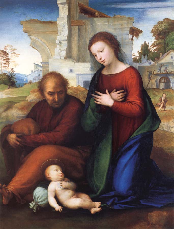 The Virgin Adoring the Child with Saint Joseph